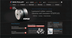 Desktop Screenshot of mikipulley.co.jp